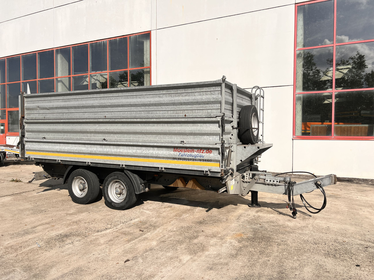 Möslein TDS 13 Schwebheim 13 t Tandemkipper- Tieflader, Aufsatzbordwände - 덤프 트레일러 : 사진 4 Möslein TDS 13 Schwebheim 13 t Tandemkipper- Tieflader, Aufsatzbordwände - 덤프 트레일러 : 사진 4