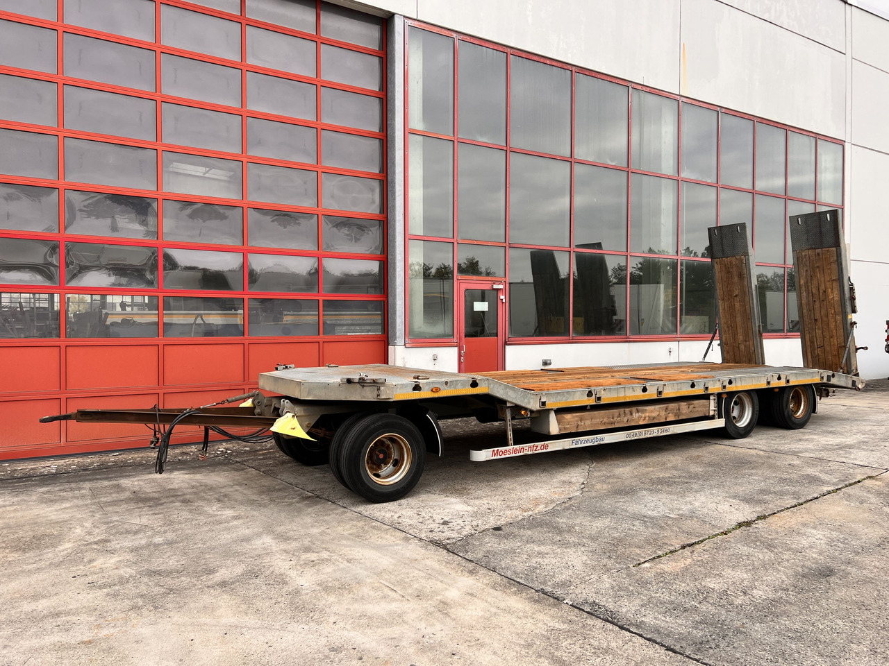 Möslein TF3 Schwebheim 3 Achs Tiefladeranhänger - 저하대 트레일러 : 사진 5 Möslein TF3 Schwebheim 3 Achs Tiefladeranhänger - 저하대 트레일러 : 사진 5
