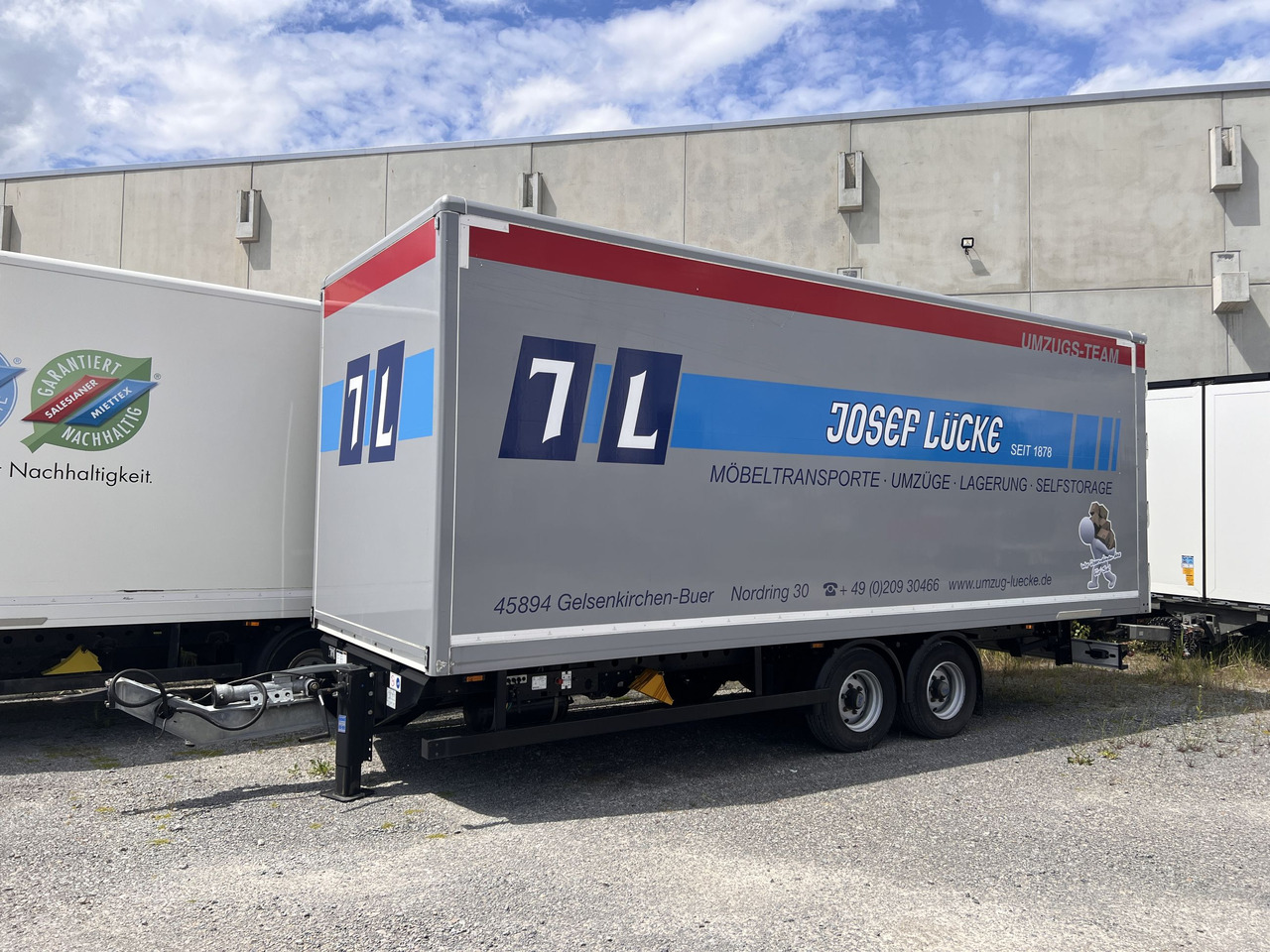 Möslein TKO 105 Schwebheim Tandem- Möbel Koffer- Anhänger - 밀폐형 박스 트레일러 : 사진 4 Möslein TKO 105 Schwebheim Tandem- Möbel Koffer- Anhänger - 밀폐형 박스 트레일러 : 사진 4