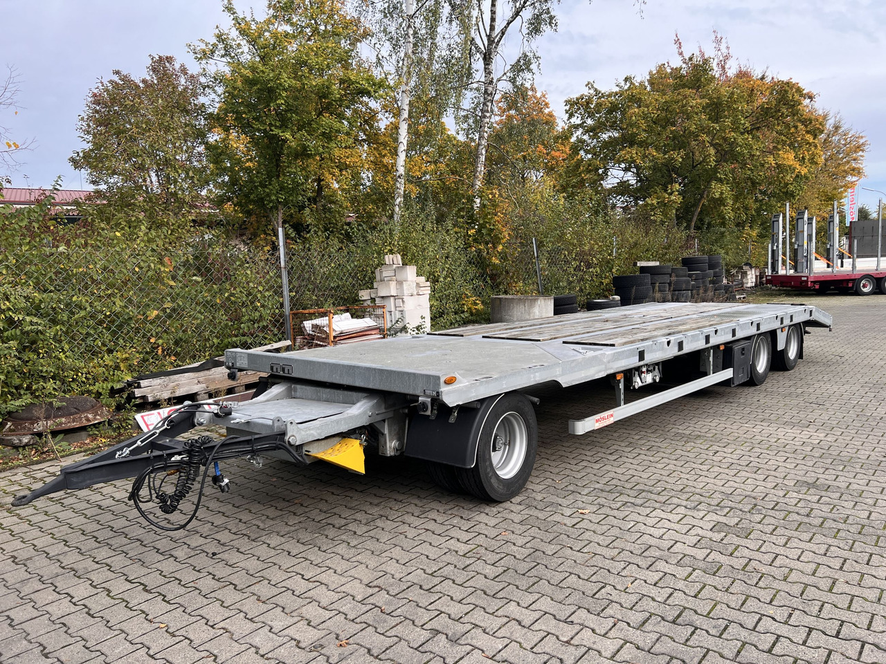 Möslein TO 3 F Schwebheim 3 Achs Tiefladeranhänger - 저하대 트레일러 : 사진 3 Möslein TO 3 F Schwebheim 3 Achs Tiefladeranhänger - 저하대 트레일러 : 사진 3