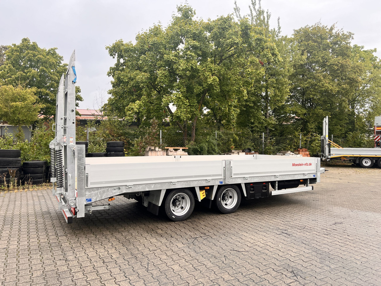Möslein TT 14 14,4 t TandemtiefladerNeufahrzeug - 저하대 트레일러 : 사진 2 Möslein TT 14 14,4 t TandemtiefladerNeufahrzeug - 저하대 트레일러 : 사진 2