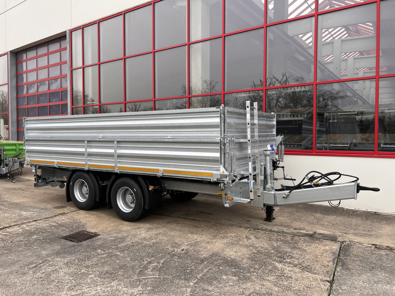 Möslein TTD 19 AB 19 t Tandem 3 Seiten Kipper TiefladerAufsatzbordwänden-- Neufahrzeug -- - 덤프 트레일러 : 사진 4 Möslein TTD 19 AB 19 t Tandem 3 Seiten Kipper TiefladerAufsatzbordwänden-- Neufahrzeug -- - 덤프 트레일러 : 사진 4