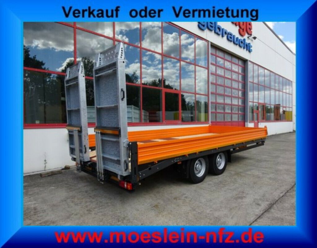 Möslein Tandemtieflader mit breiten RampenNeufahrzeug - 저하대 트레일러 : 사진 1 Möslein Tandemtieflader mit breiten RampenNeufahrzeug - 저하대 트레일러 : 사진 1