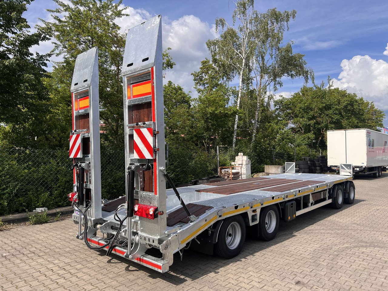 Möslein neuer 4 Achs Tieflader gerade hydraulischen Ram - 저하대 트레일러 : 사진 3 Möslein neuer 4 Achs Tieflader gerade hydraulischen Ram - 저하대 트레일러 : 사진 3