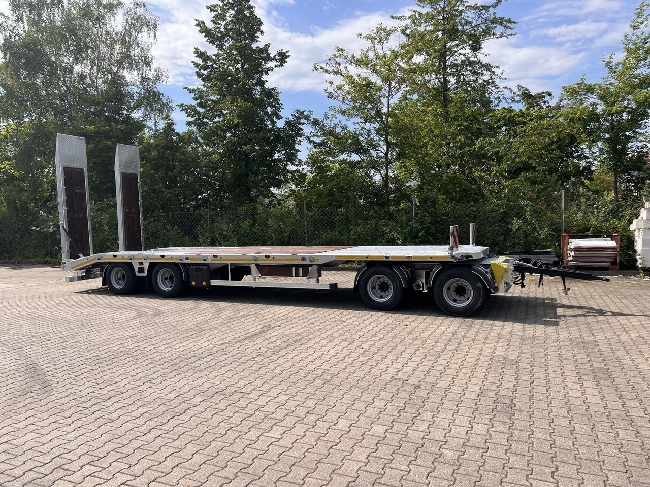 Möslein neuer 4 Achs Tieflader gerade hydraulischen Ram - 저하대 트레일러 : 사진 5 Möslein neuer 4 Achs Tieflader gerade hydraulischen Ram - 저하대 트레일러 : 사진 5