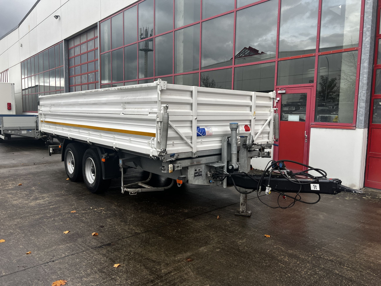 Schmid Fahrzeugbau DK 135 AR 13,5 t Tandemkipper mit Aufsatzbordwänden - 덤프 트레일러 : 사진 5 Schmid Fahrzeugbau DK 135 AR 13,5 t Tandemkipper mit Aufsatzbordwänden - 덤프 트레일러 : 사진 5