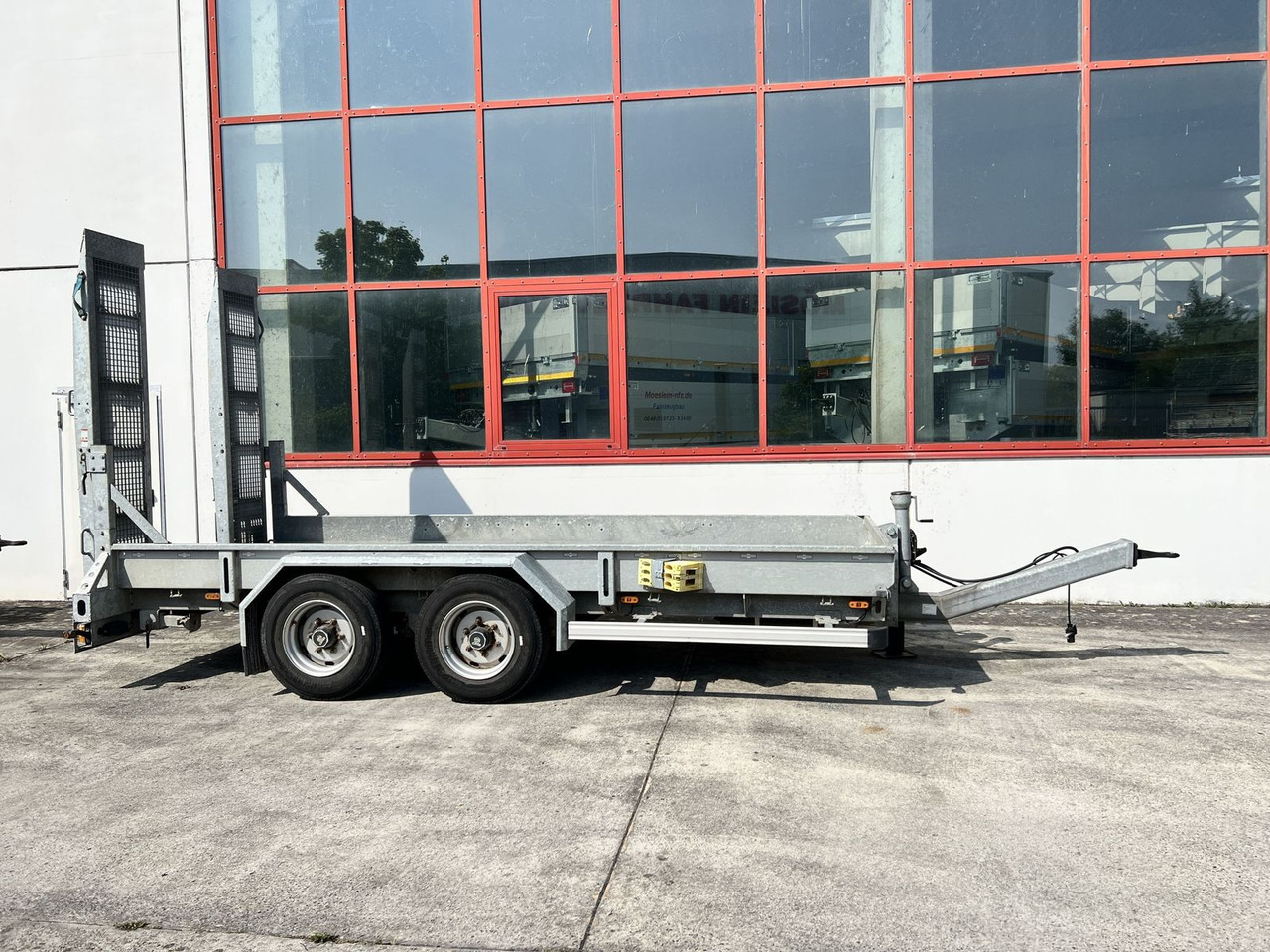 Tandemtieflader, Wenig Benutzt - 저하대 트레일러 : 사진 1 Tandemtieflader, Wenig Benutzt - 저하대 트레일러 : 사진 1