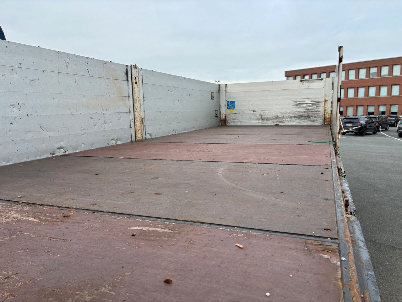 Krone AZ18 + Palettenkasten - 드롭사이드/ 플랫베드 트레일러 : 사진 2 Krone AZ18 + Palettenkasten - 드롭사이드/ 플랫베드 트레일러 : 사진 2