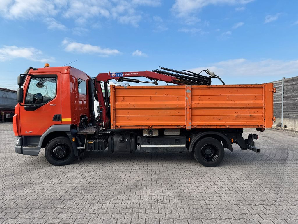DAF FA LF 180 8t Abrollkipper mit Ladekran - 후크 리프트 트럭, 크레인 트럭 : 사진 4 DAF FA LF 180 8t Abrollkipper mit Ladekran - 후크 리프트 트럭, 크레인 트럭 : 사진 4