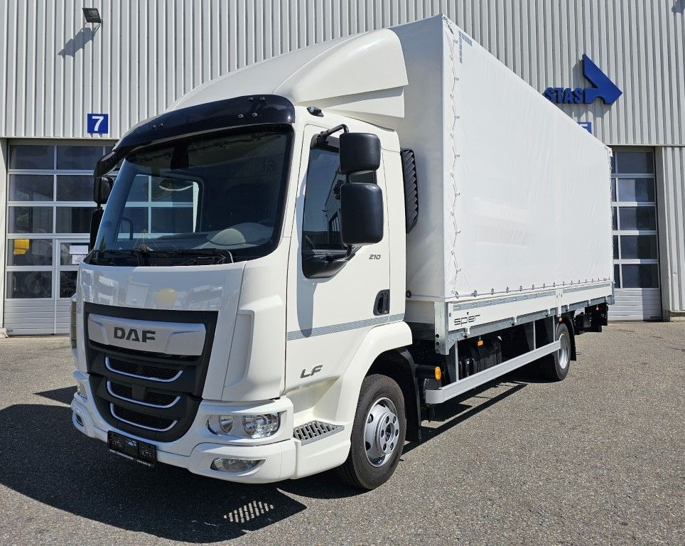 DAF LF 210 7,49t Spier Pritsche-Plane LBW Tageszulas DAF FA LF 210 08t Spier Pritsche mit LBW - 커튼사이더 트럭 : 사진 1 DAF LF 210 7,49t Spier Pritsche-Plane LBW Tageszulas DAF FA LF 210 08t Spier Pritsche mit LBW - 커튼사이더 트럭 : 사진 1