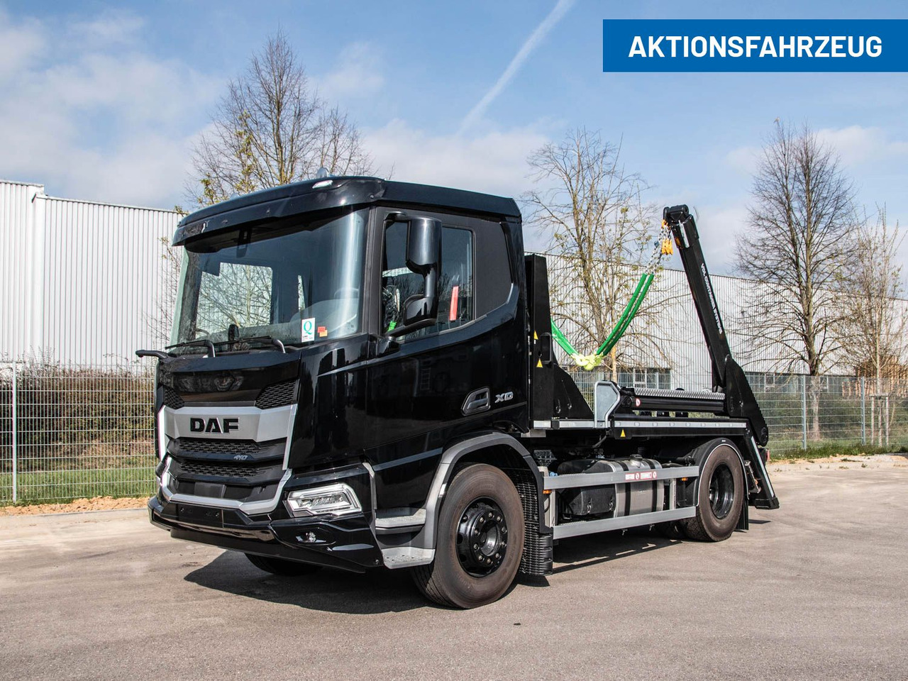 DAF XD 410 FA Absetzkipper DAF XD 410 FA Absetzkipper - 스킵 로더 트럭 : 사진 1 DAF XD 410 FA Absetzkipper DAF XD 410 FA Absetzkipper - 스킵 로더 트럭 : 사진 1