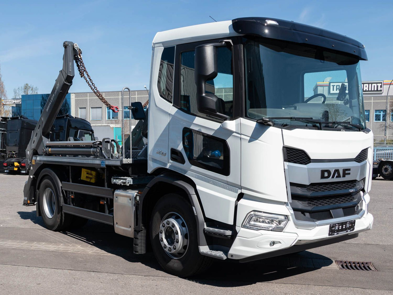 DAF XD 410 FA Meiller Absetzkipper DAF XD 410 FA Meiller Absetzkipper - 스킵 로더 트럭 : 사진 3 DAF XD 410 FA Meiller Absetzkipper DAF XD 410 FA Meiller Absetzkipper - 스킵 로더 트럭 : 사진 3