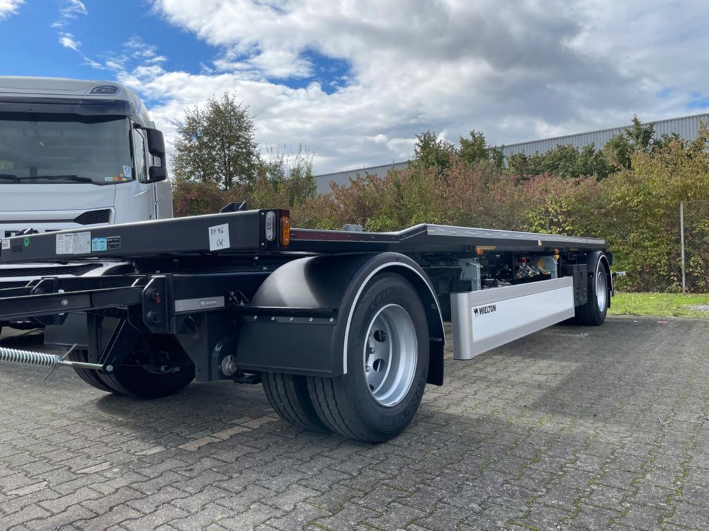 Wielton 2-Achs Außenroller-Abrollanhänger Wielton 2-Achs Außenroller-Abrollanhänger - 롤오프/ 스킵 트레일러 : 사진 1 Wielton 2-Achs Außenroller-Abrollanhänger Wielton 2-Achs Außenroller-Abrollanhänger - 롤오프/ 스킵 트레일러 : 사진 1