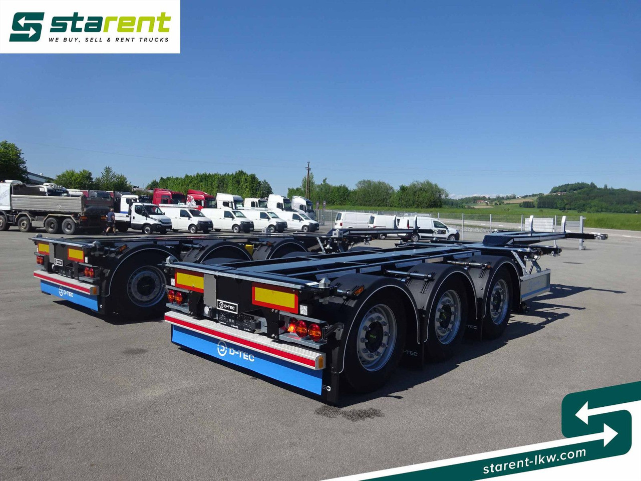 D-TEC Flexitrailer LS Containerchassis ADR, Liftachse - 컨테이너 운반 장치/ 스와프 보디 세미 트레일러 : 사진 5 D-TEC Flexitrailer LS Containerchassis ADR, Liftachse - 컨테이너 운반 장치/ 스와프 보디 세미 트레일러 : 사진 5