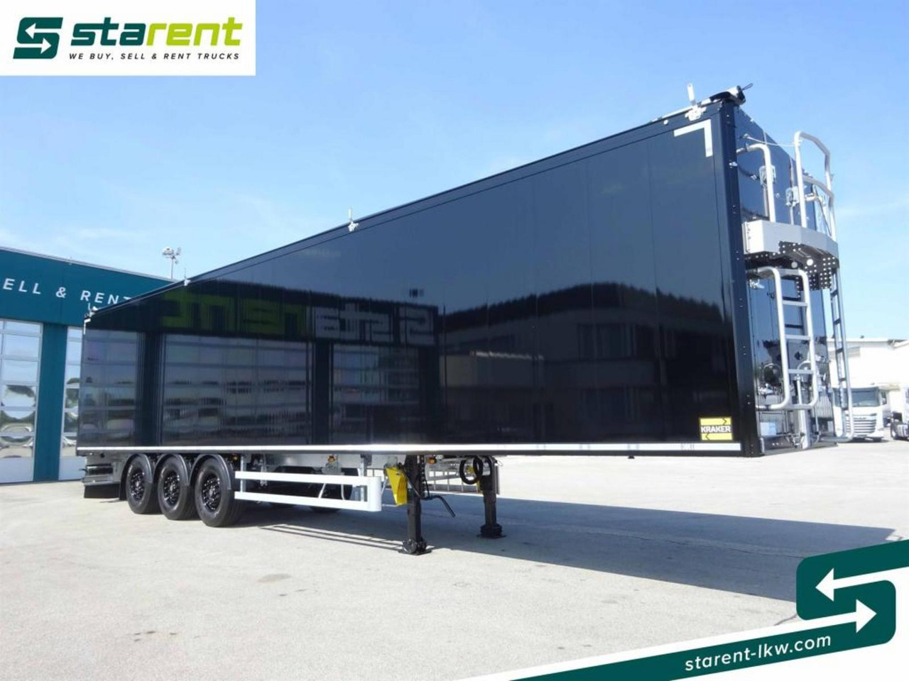 Kraker 8mm 92m³ BPW-Achsen Funk. Verzinkt Liftachse - 워킹 플로어 세미 트레일러 : 사진 3 Kraker 8mm 92m³ BPW-Achsen Funk. Verzinkt Liftachse - 워킹 플로어 세미 트레일러 : 사진 3