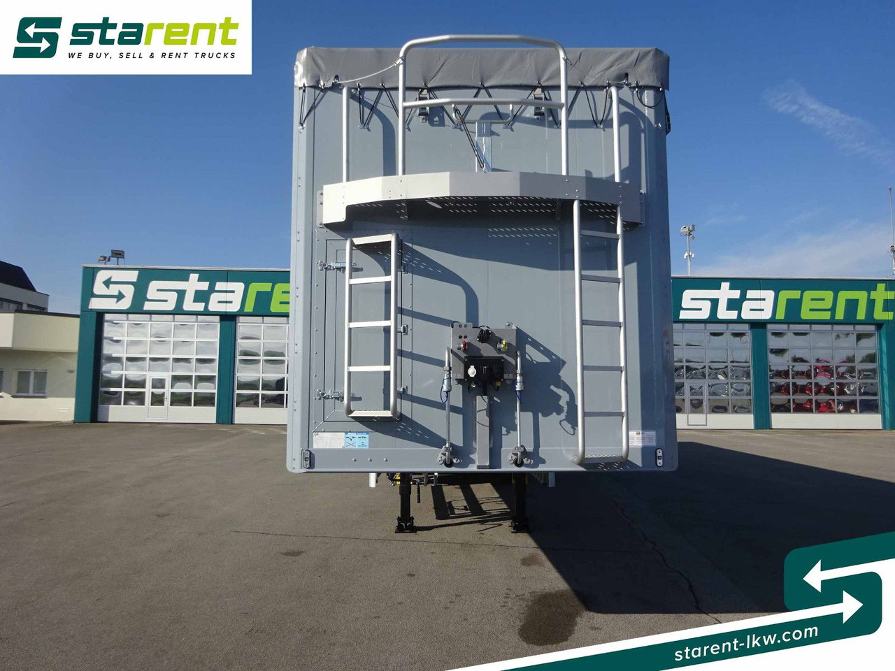 Kraker CF-Z 200ZL, 92 m³, 8mm Boden, BPW-Achsen - 워킹 플로어 세미 트레일러 : 사진 2 Kraker CF-Z 200ZL, 92 m³, 8mm Boden, BPW-Achsen - 워킹 플로어 세미 트레일러 : 사진 2