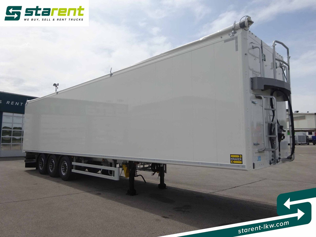 Kraker CF-Z 200ZL, 92 m³, Funkfernbedienung, BPW-Achsen - 워킹 플로어 세미 트레일러 : 사진 3 Kraker CF-Z 200ZL, 92 m³, Funkfernbedienung, BPW-Achsen - 워킹 플로어 세미 트레일러 : 사진 3