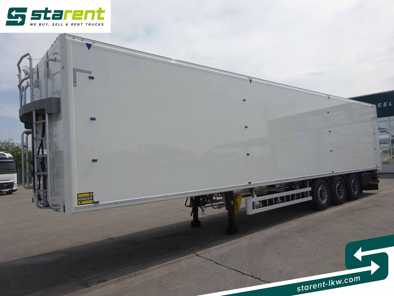 Kraker CF-Z 200ZL, 92 m³, Funkfernbedienung, BPW-Achsen - 워킹 플로어 세미 트레일러 : 사진 1 Kraker CF-Z 200ZL, 92 m³, Funkfernbedienung, BPW-Achsen - 워킹 플로어 세미 트레일러 : 사진 1