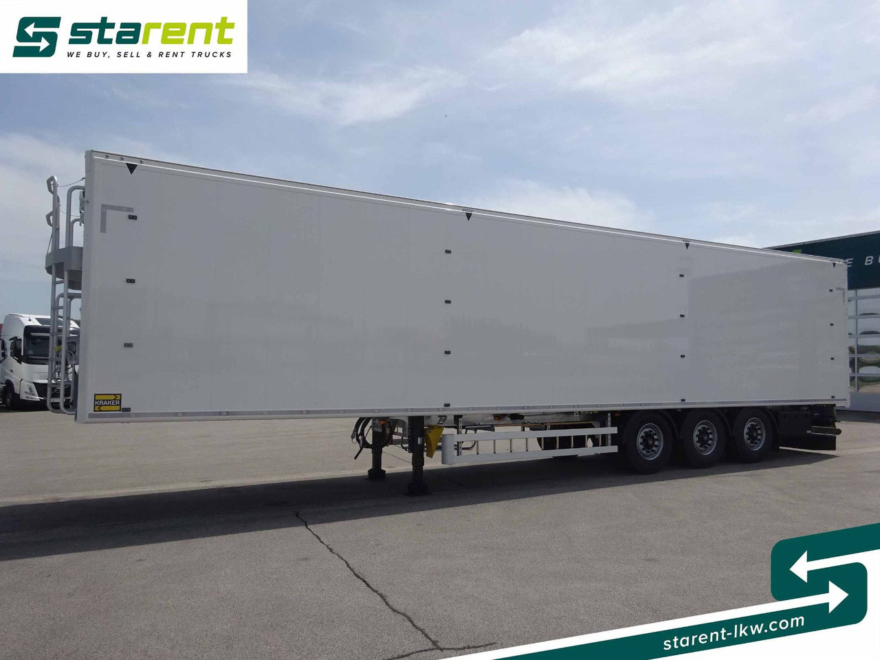 Kraker CF-Z 200ZL, 92 m³, Funkfernbedienung, BPW-Achsen - 워킹 플로어 세미 트레일러 : 사진 1 Kraker CF-Z 200ZL, 92 m³, Funkfernbedienung, BPW-Achsen - 워킹 플로어 세미 트레일러 : 사진 1
