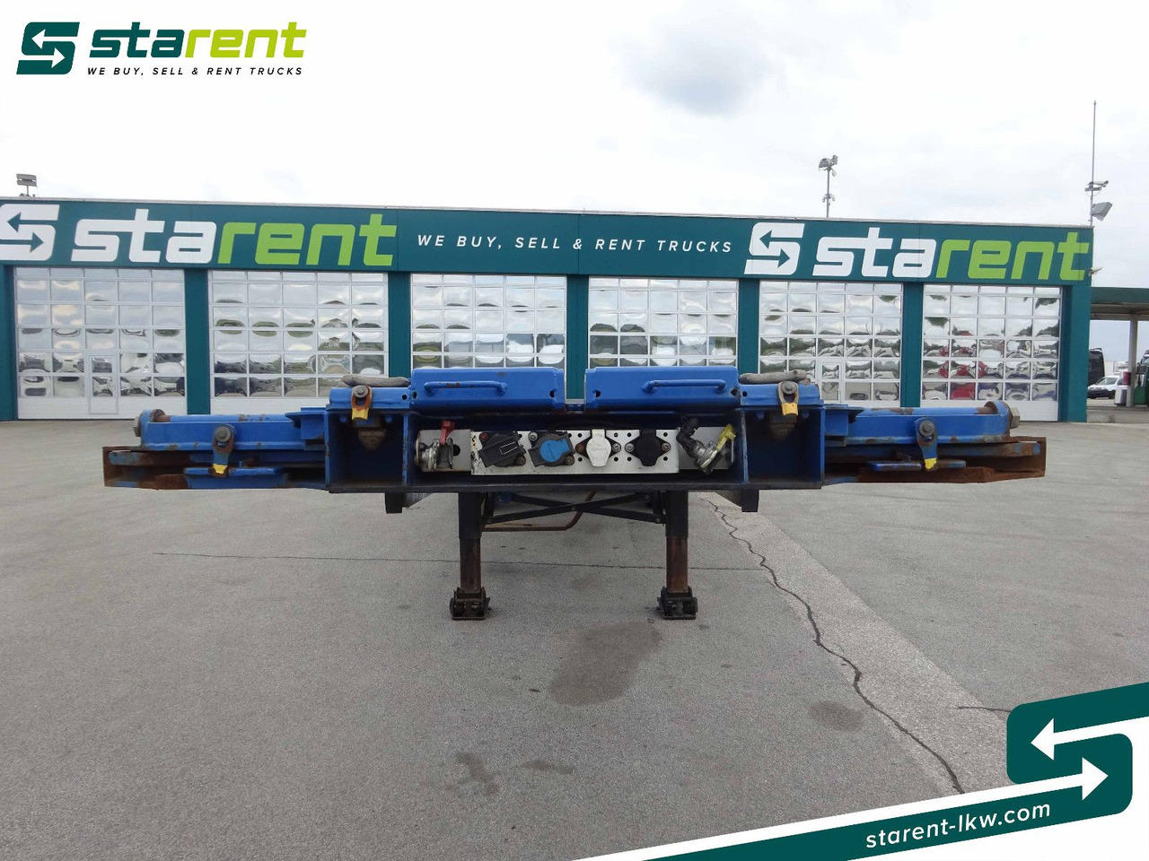 Krone Containerchassis 1x20 / 2x20 / 1x40 / 1x45, ALU - 컨테이너 운반 장치/ 스와프 보디 세미 트레일러 : 사진 2 Krone Containerchassis 1x20 / 2x20 / 1x40 / 1x45, ALU - 컨테이너 운반 장치/ 스와프 보디 세미 트레일러 : 사진 2