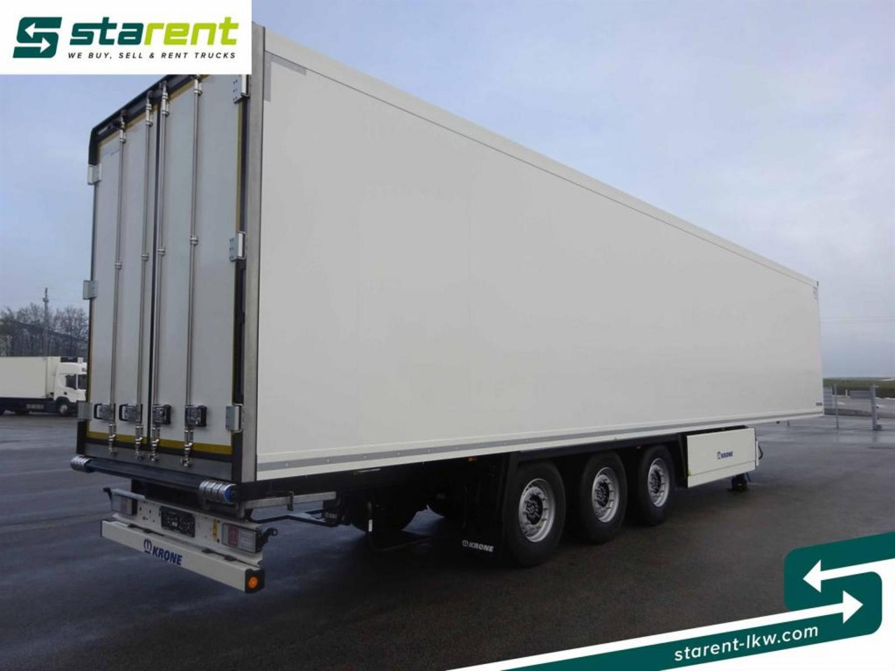 Krone Thermo King SLXi300 Doppelstock Blumenbreit Lift-A - 냉동 세미 트레일러 : 사진 5 Krone Thermo King SLXi300 Doppelstock Blumenbreit Lift-A - 냉동 세미 트레일러 : 사진 5