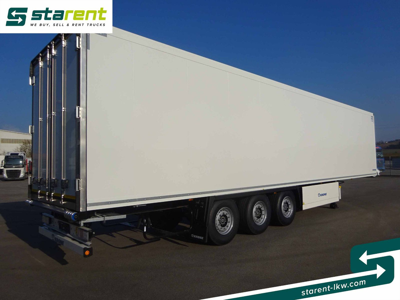 Krone Thermotrailer Carrier Vector 1550, Zurrleisten - 밀폐형 박스 세미 트레일러 : 사진 5 Krone Thermotrailer Carrier Vector 1550, Zurrleisten - 밀폐형 박스 세미 트레일러 : 사진 5
