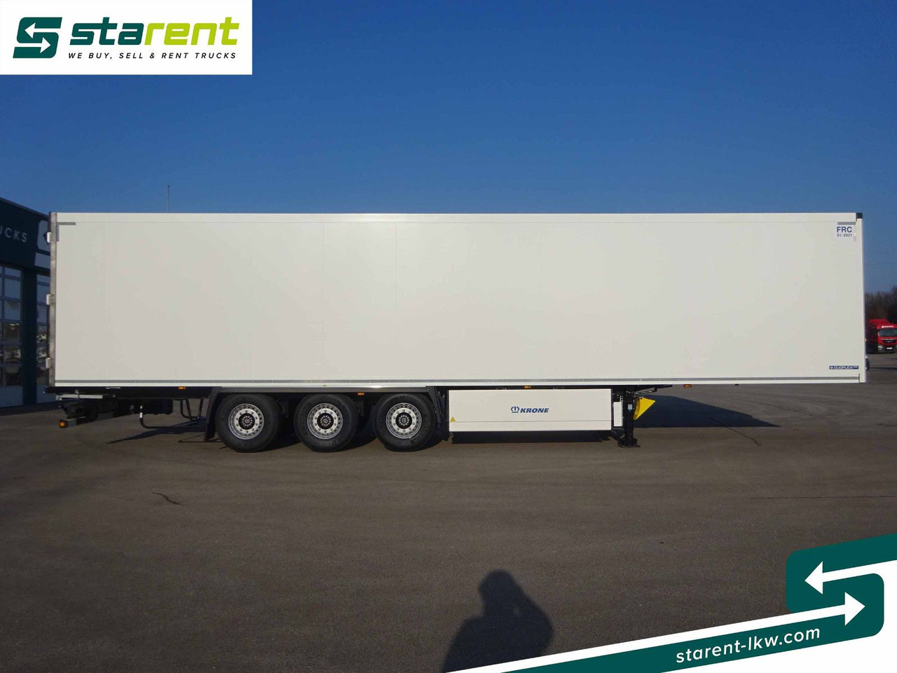 Krone Thermotrailer Carrier Vector 1550, Zurrleisten - 밀폐형 박스 세미 트레일러 : 사진 4 Krone Thermotrailer Carrier Vector 1550, Zurrleisten - 밀폐형 박스 세미 트레일러 : 사진 4