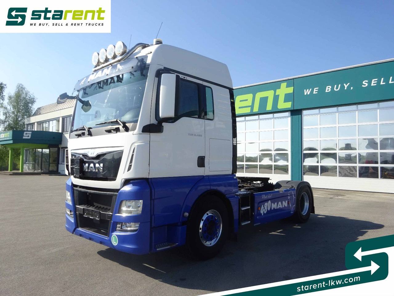 MAN TGX 18.480, 2 Leiter Hydraulik, Retarder, ADR - 트랙터 유닛 : 사진 1 MAN TGX 18.480, 2 Leiter Hydraulik, Retarder, ADR - 트랙터 유닛 : 사진 1