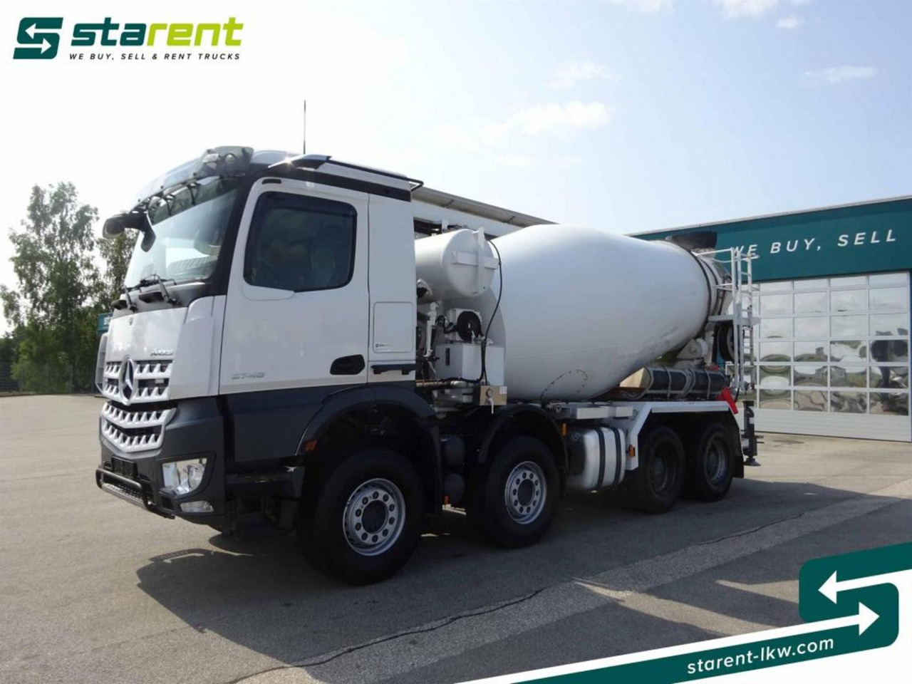 Mercedes Benz Arocs 3748 8x4 Liebherr Betonmischer + Förderband - 콘크리트 믹서 트럭 : 사진 1 Mercedes Benz Arocs 3748 8x4 Liebherr Betonmischer + Förderband - 콘크리트 믹서 트럭 : 사진 1