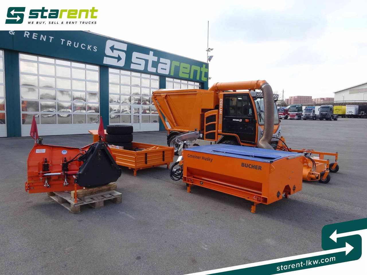 REFORM BOKI HY1252, 792 Stunden, Mähwerk, Kipper - 지자체/ 특수 차량 : 사진 3 REFORM BOKI HY1252, 792 Stunden, Mähwerk, Kipper - 지자체/ 특수 차량 : 사진 3