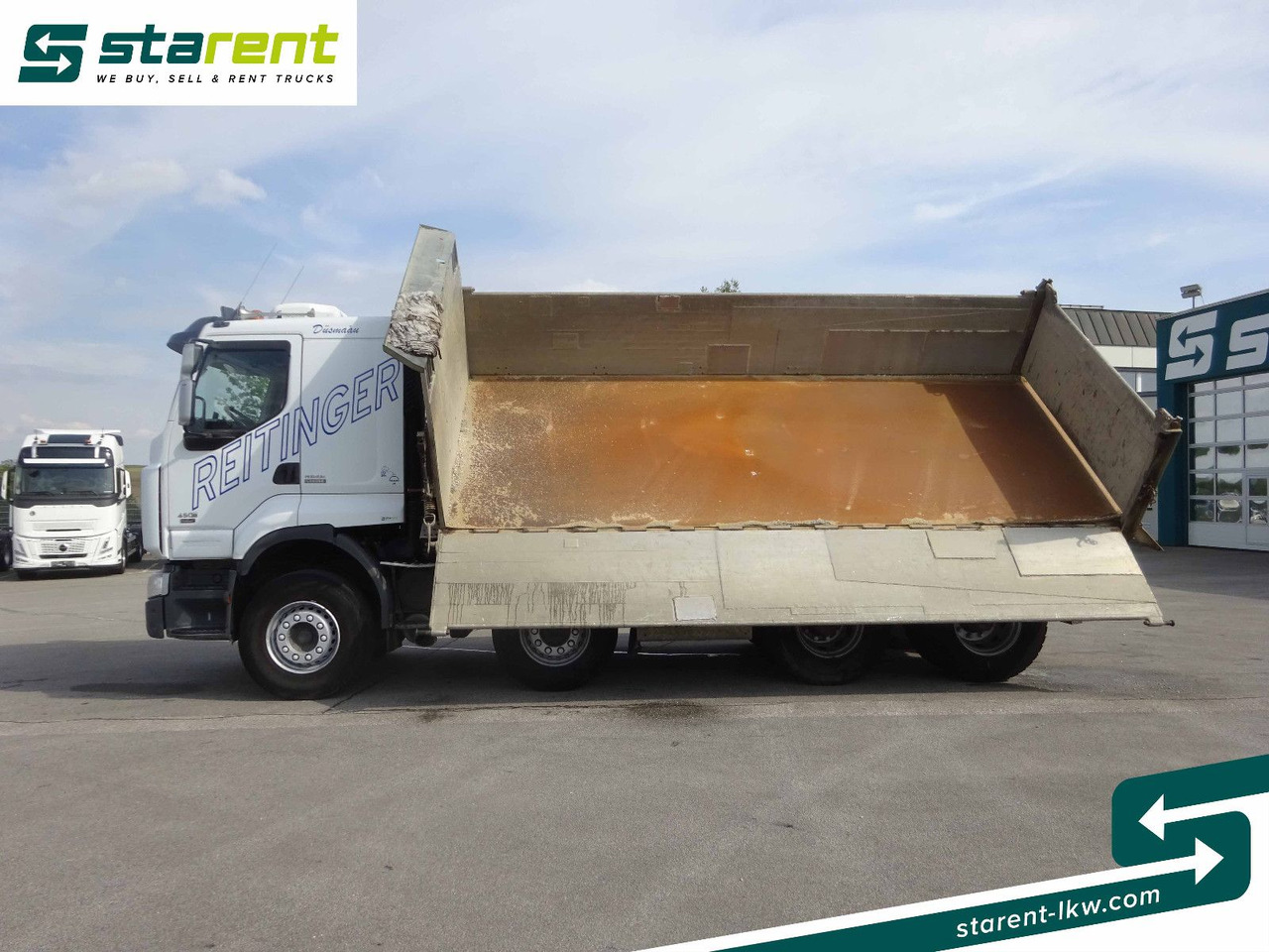 Renault Premium 450 DXi, 8x4, 3 Seitenkipper, Standklima - 덤프트럭 : 사진 2 Renault Premium 450 DXi, 8x4, 3 Seitenkipper, Standklima - 덤프트럭 : 사진 2