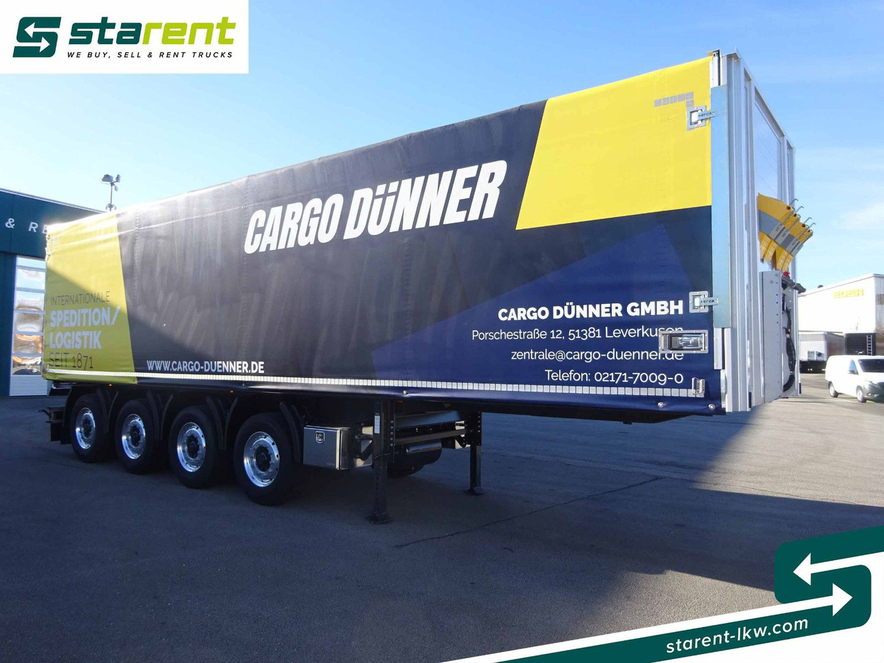 Schmidt Tautliner Coil-Mulde 6.5 Meter, Quick-Slider - 커튼사이더 세미 트레일러 : 사진 3 Schmidt Tautliner Coil-Mulde 6.5 Meter, Quick-Slider - 커튼사이더 세미 트레일러 : 사진 3