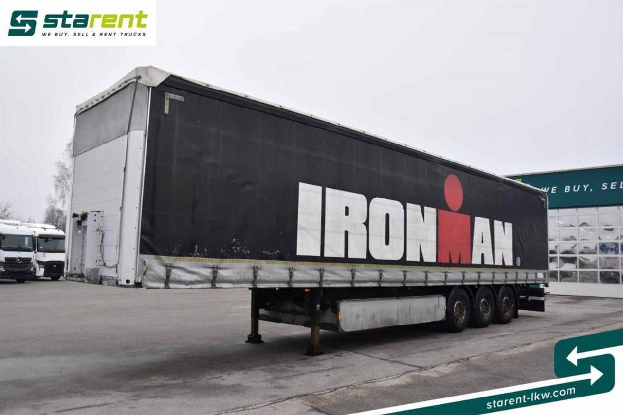 Schmitz Tautliner Liftachse Palettenkasten Zurrösen - 커튼사이더 세미 트레일러 : 사진 1 Schmitz Tautliner Liftachse Palettenkasten Zurrösen - 커튼사이더 세미 트레일러 : 사진 1