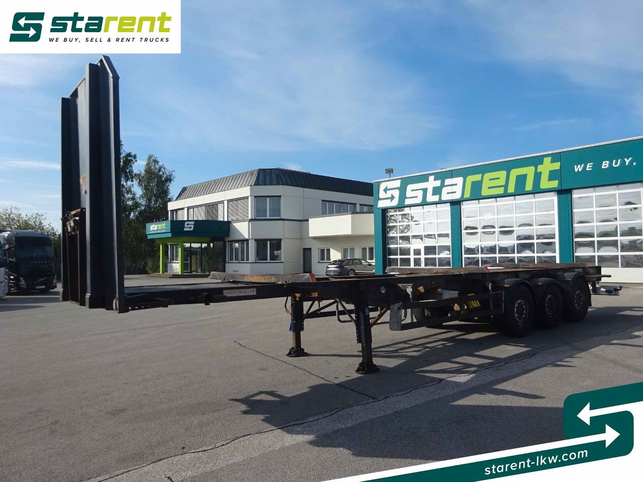 Schwarzmüller Holzrungenauflieger Liftachse TÜV gültig 09/25 - 목재 세미 트레일러 : 사진 1 Schwarzmüller Holzrungenauflieger Liftachse TÜV gültig 09/25 - 목재 세미 트레일러 : 사진 1