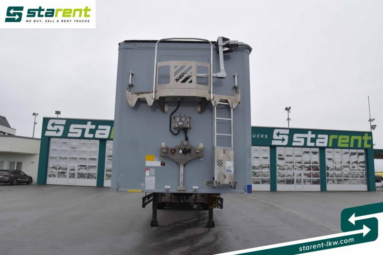 Schwarzmüller Schubbodenauflieger 10mm elektrisches Verdeck 91m³ - 워킹 플로어 세미 트레일러 : 사진 2 Schwarzmüller Schubbodenauflieger 10mm elektrisches Verdeck 91m³ - 워킹 플로어 세미 트레일러 : 사진 2