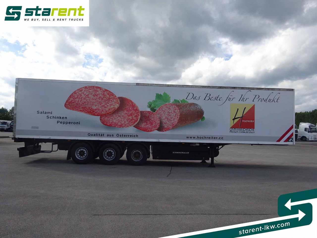 Schwarzmüller Thermotrailer, Thermo King SL400, Liftachse, SAF - 밀폐형 박스 세미 트레일러 : 사진 4 Schwarzmüller Thermotrailer, Thermo King SL400, Liftachse, SAF - 밀폐형 박스 세미 트레일러 : 사진 4