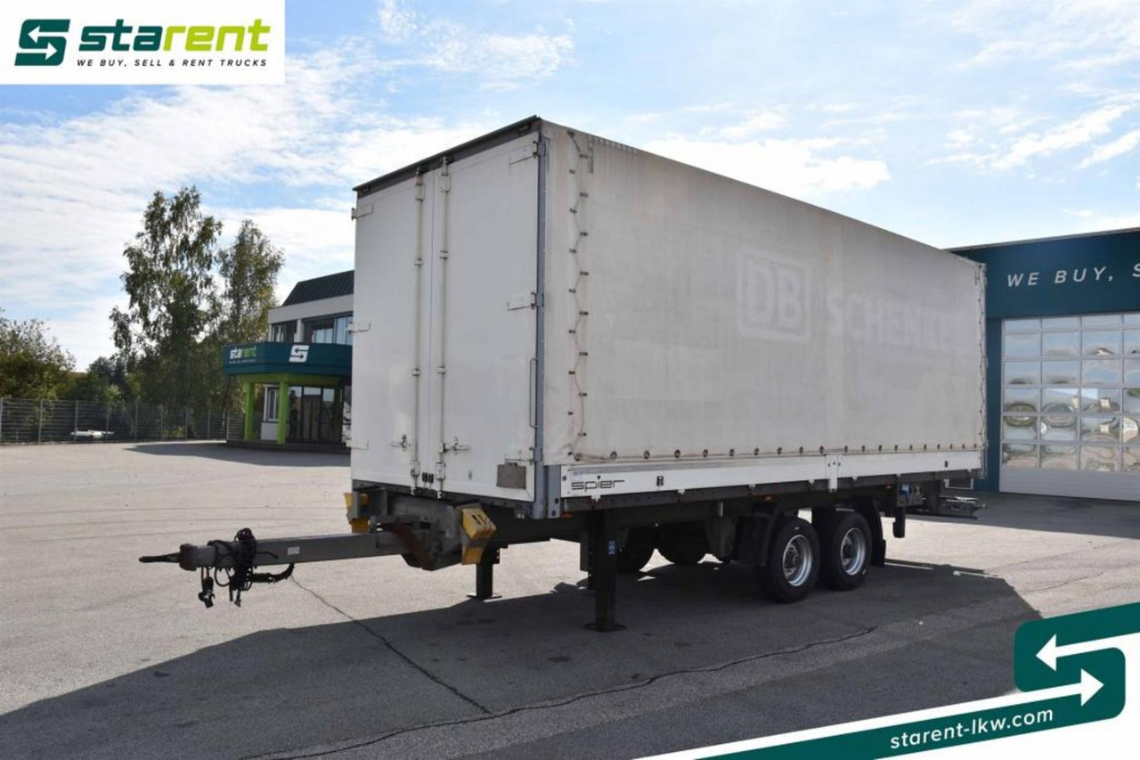 Spier Planen Tandemanhänger Durchladesys - Frontportalt. - 커튼사이더 트레일러 : 사진 1 Spier Planen Tandemanhänger Durchladesys - Frontportalt. - 커튼사이더 트레일러 : 사진 1