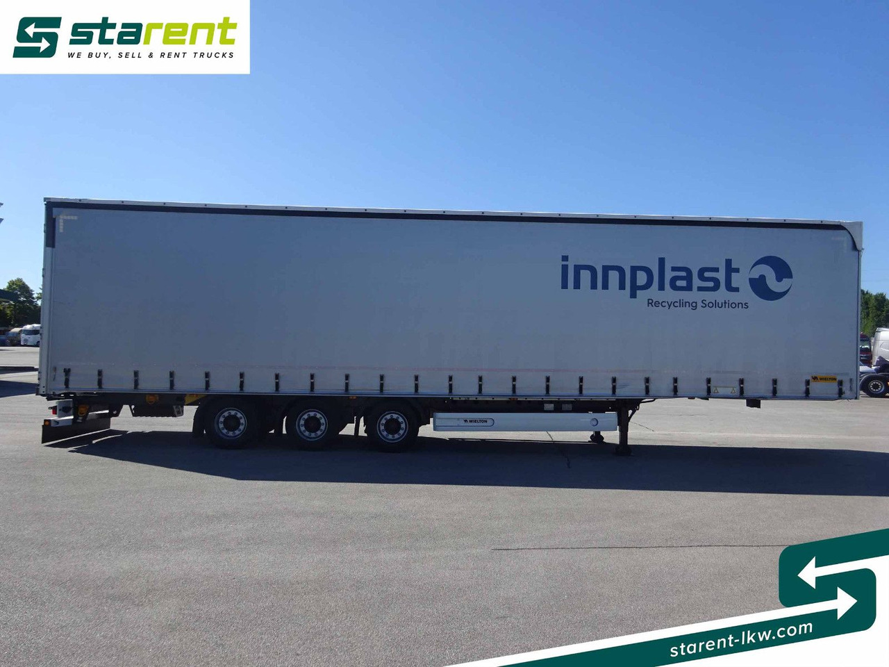 Wielton Megatrailer Hubdach Liftachse SAF XL Zertifikat - 커튼사이더 세미 트레일러 : 사진 4 Wielton Megatrailer Hubdach Liftachse SAF XL Zertifikat - 커튼사이더 세미 트레일러 : 사진 4