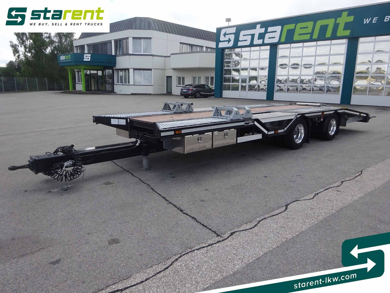 Ziegler Starrdeichselanhänger ZA20, Alufelgen - 새시 트레일러 : 사진 1 Ziegler Starrdeichselanhänger ZA20, Alufelgen - 새시 트레일러 : 사진 1