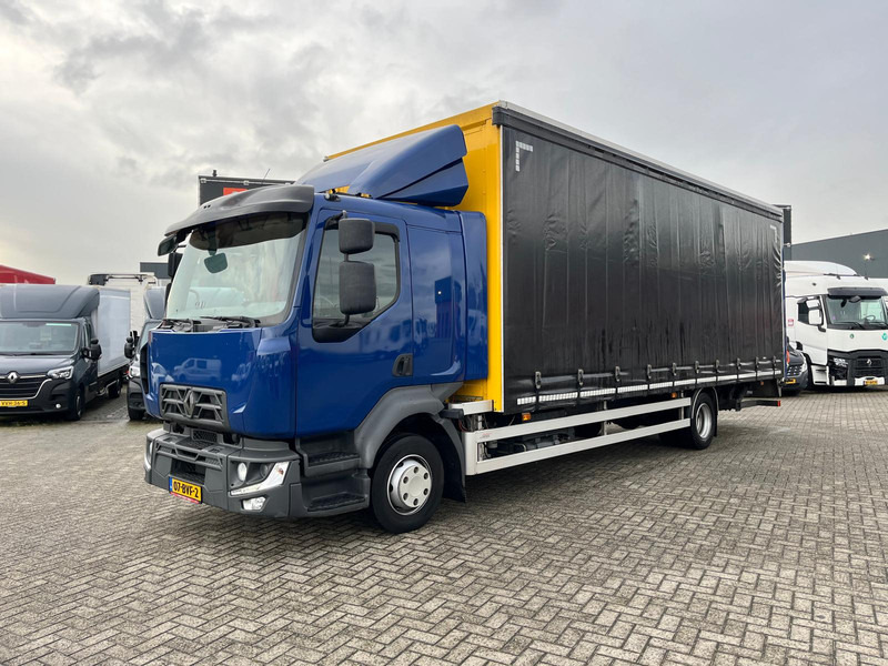 Renault D 12 LOW P4X2 240 E 6 - 커튼사이더 트럭 : 사진 1 Renault D 12 LOW P4X2 240 E 6 - 커튼사이더 트럭 : 사진 1