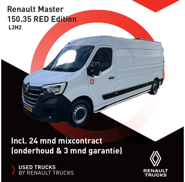 패널 밴 Renault Master Red 150.35 L3 H2 , airco,  camera, : 사진 1