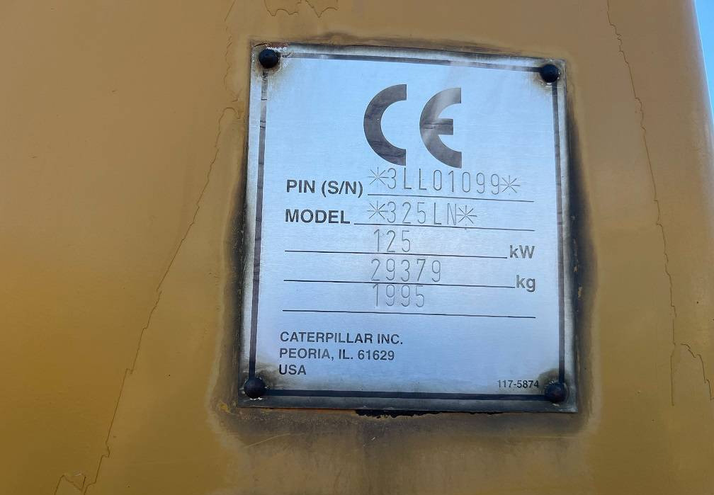 CAT 325L - 크롤러 굴삭기 : 사진 4 CAT 325L - 크롤러 굴삭기 : 사진 4