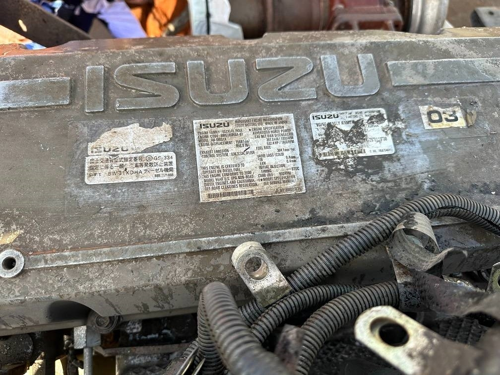 Isuzu 6WG1X 250hours only zx870  - 엔진 건설기계 용 : 사진 4 Isuzu 6WG1X 250hours only zx870  - 엔진 건설기계 용 : 사진 4