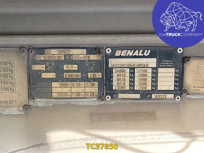 덤프 세미 트레일러 Benalu : 사진 8