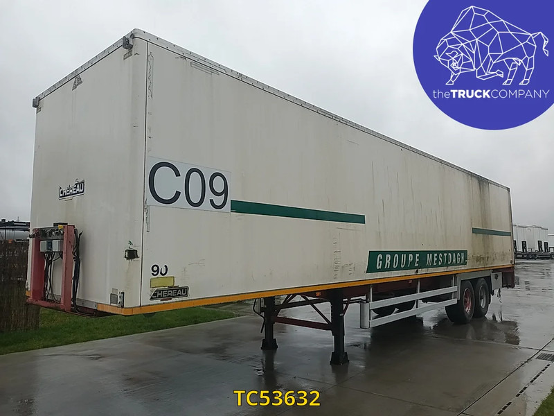 Chereau - 밀폐형 박스 세미 트레일러 : 사진 1 Chereau - 밀폐형 박스 세미 트레일러 : 사진 1