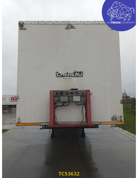 Chereau - 밀폐형 박스 세미 트레일러 : 사진 3 Chereau - 밀폐형 박스 세미 트레일러 : 사진 3