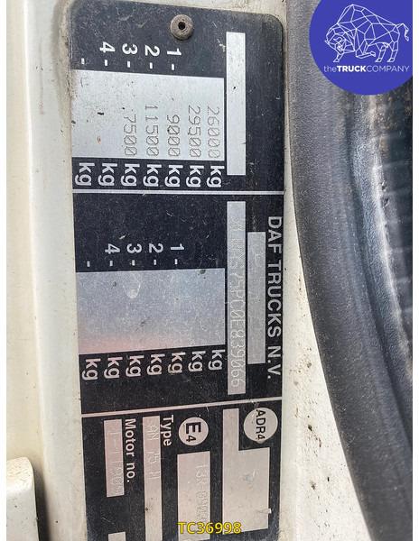 DAF CF 75 310 - 쓰레기차 : 사진 3 DAF CF 75 310 - 쓰레기차 : 사진 3