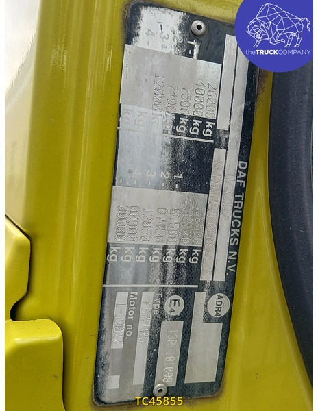 DAF CF 75 310 - 쓰레기차 : 사진 4 DAF CF 75 310 - 쓰레기차 : 사진 4