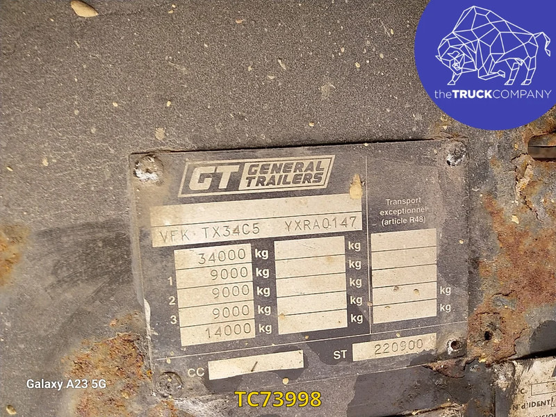 Fruehauf - 커튼사이더 세미 트레일러 : 사진 4 Fruehauf - 커튼사이더 세미 트레일러 : 사진 4