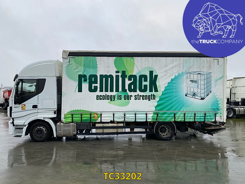 Iveco Stralis 420 - 커튼사이더 트럭 : 사진 2 Iveco Stralis 420 - 커튼사이더 트럭 : 사진 2